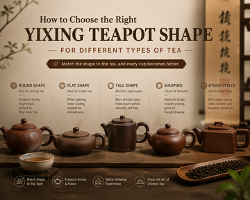 How to Choose the Right Yixing Teapot Shape for Different Types of Tea