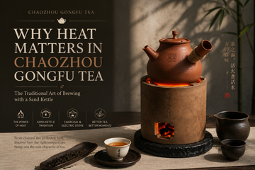 Why Heat Matters in Chaozhou Gongfu Tea: The Traditional Art of Brewing with a Sand Kettle
