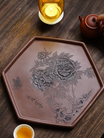 [Flowering of Wealth and Prosperity] Hollowed-out dry bubble pot holders