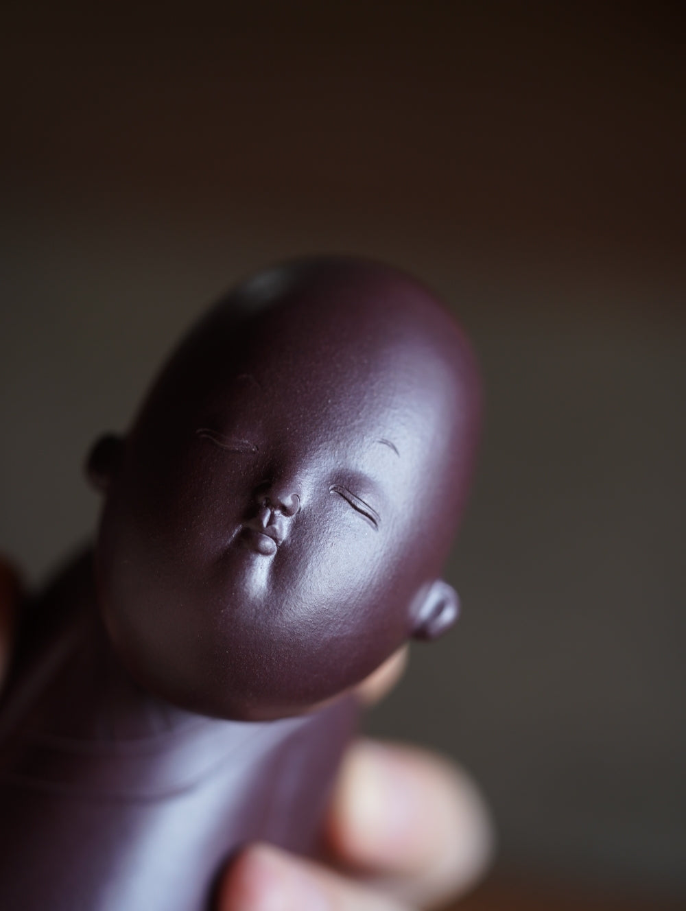 [Three Monks] Purple Clay Tea Pet Gift Box Set Clay material: Original ore, aged purple clay