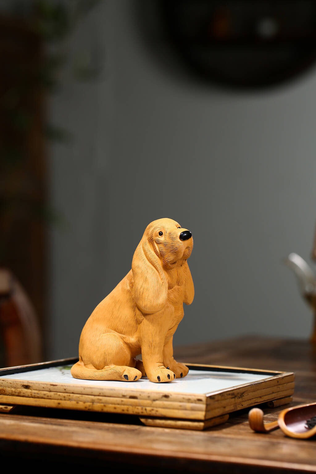 Wangcai Golden Hair, Purple Clay Tea Pet🐶Raw gold ingot is handcrafted